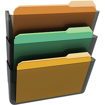 deflecto Stackable DocuPocket Set (DEF73602RT)