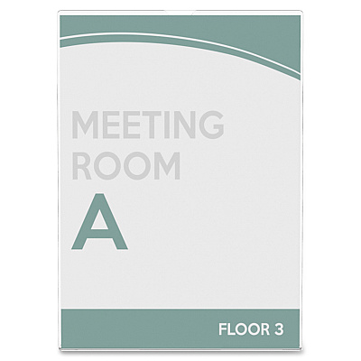 deflecto Superior Image Slanted Sign Holders (DEF590301)