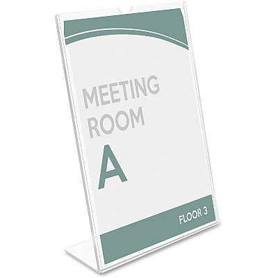deflecto Superior Image Slanted Sign Holders (DEF590301)