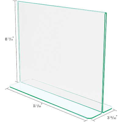 deflecto Superior Image Premium Green Edge Sign Holder (DEF5991890)