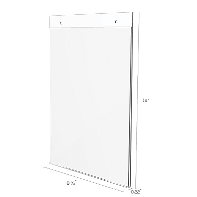 deflecto Classic Image Wall Mount Sign Holder (DEF68201)