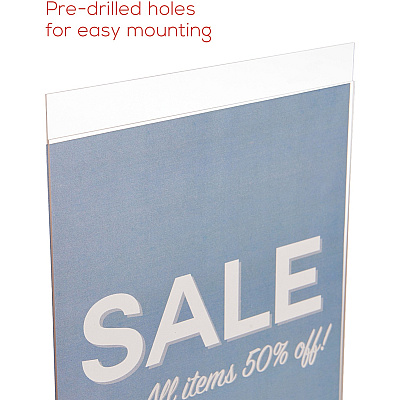 deflecto Classic Image Wall Mount Sign Holder (DEF68201)