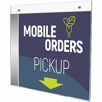 deflecto Classic Image Wall Mount Sign Holders (DEF68301)