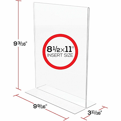 deflecto Classic Image Double-Sided Sign Holder (DEF69201)