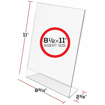 deflecto Classic Image Slanted Sign Holder (DEF69701)