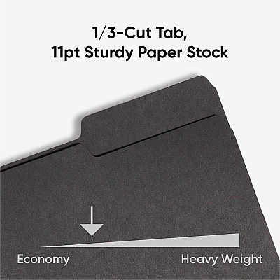 Smead 1/3 Tab Cut Letter Recycled Top Tab File Folder (SMD10243)