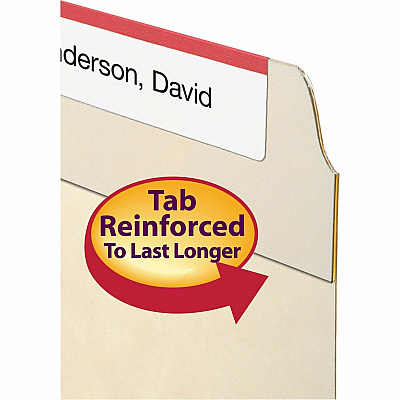 Smead Straight Tab Cut Letter Recycled Top Tab File Folder (SMD10310)