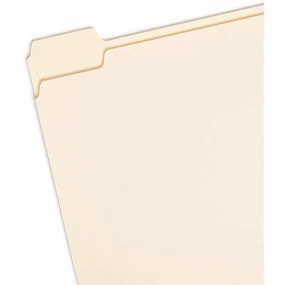 Smead 1/5 Tab Cut Letter Recycled Top Tab File Folder (SMD10350)