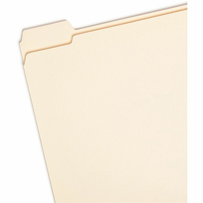 Smead 1/5 Tab Cut Letter Recycled Top Tab File Folder (SMD10356)