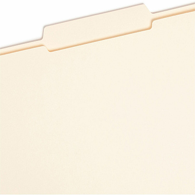 Smead 2/5 Tab Cut Letter Recycled Top Tab File Folder (SMD10376)