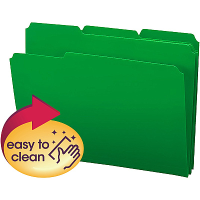 Smead 1/3 Tab Cut Letter Top Tab File Folder (SMD10502)