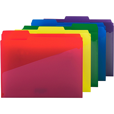 Smead 1/3 Tab Cut Letter Top Tab File Folder (SMD10540)