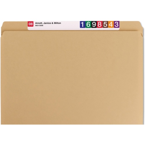 Smead Straight Tab Cut Letter Recycled Top Tab File Folder (10710)