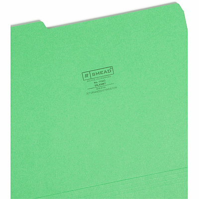 Smead 1/3 Tab Cut Letter Recycled Top Tab File Folder (SMD11943)