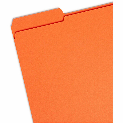 Smead Colored 1/3 Tab Cut Letter Recycled Top Tab File Folder (SMD11993)