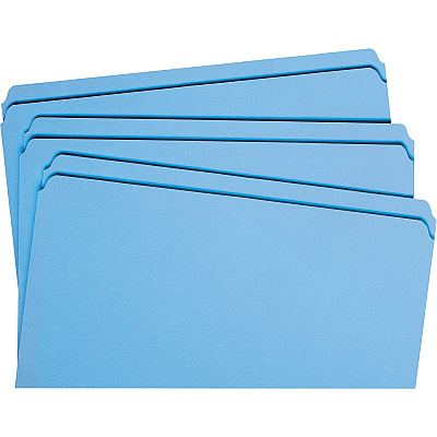 Smead Straight Tab Cut Letter Recycled Top Tab File Folder (SMD12010)