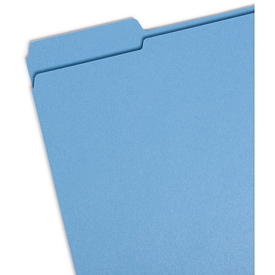 Smead Colored 1/3 Tab Cut Letter Recycled Top Tab File Folder (SMD12034)