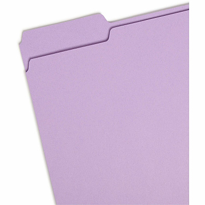 Smead Colored 1/3 Tab Cut Letter Recycled Top Tab File Folder (SMD12443)
