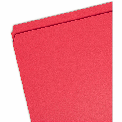 Smead Colored Straight Tab Cut Letter Recycled Top Tab File Folder (SMD12710)