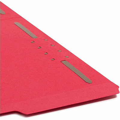 Smead Colored 1/3 Tab Cut Letter Recycled Fastener Folder (SMD12740)