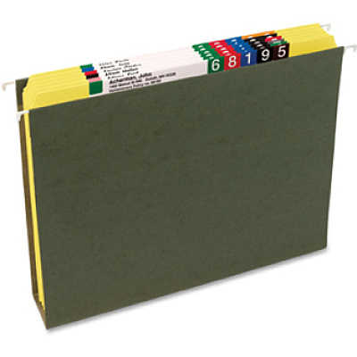 Smead Colored Straight Tab Cut Letter Recycled Top Tab File Folder (SMD12910)