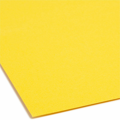 Smead Colored 1/3 Tab Cut Letter Recycled Fastener Folder (SMD12940)