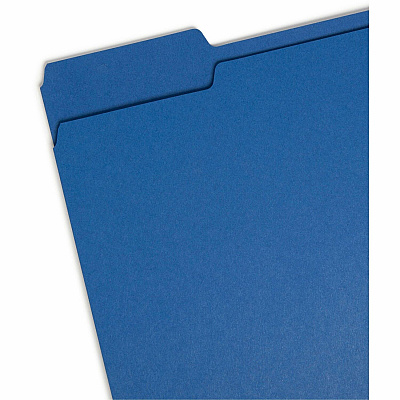 Smead Colored 1/3 Tab Cut Letter Recycled Top Tab File Folder (SMD13193)