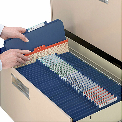 Smead SafeSHIELD 2/5 Tab Cut Letter Recycled Classification Folder (SMD13732)