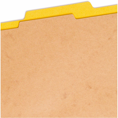 Smead SafeSHIELD 2/5 Tab Cut Letter Recycled Classification Folder (SMD13734)