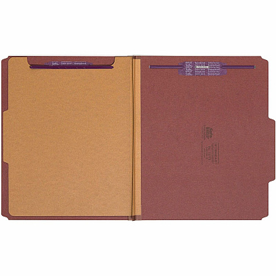 Smead SafeSHIELD 2/5 Tab Cut Letter Recycled Classification Folder (SMD13775)