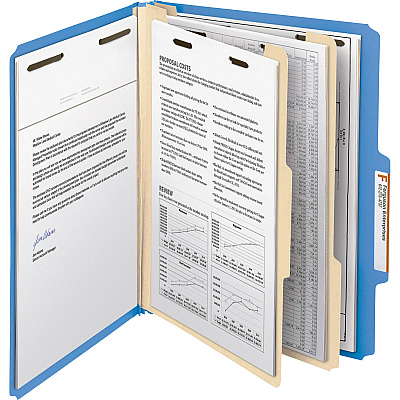 Smead Manila and Colored Classification Folders (SMD14001)
