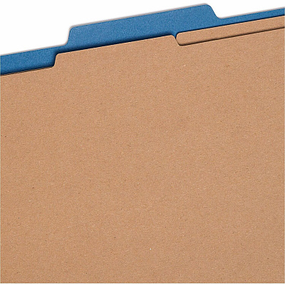 Smead SafeSHIELD 2/5 Tab Cut Letter Recycled Classification Folder (SMD14032)