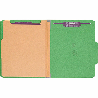 Smead SafeSHIELD 2/5 Tab Cut Letter Recycled Classification Folder (SMD14033)