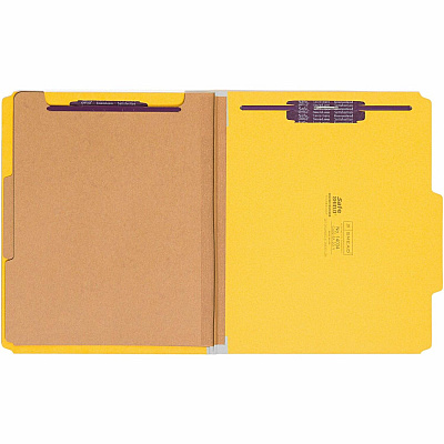 Smead SafeSHIELD Fasteners 2 Divider Classification Folders (SMD14034)