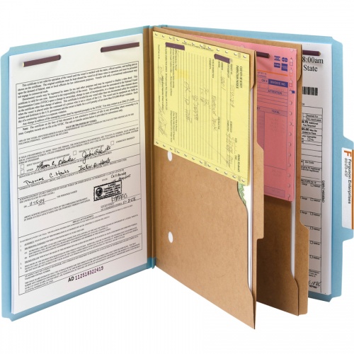 Smead Pocket Divider PressBoard Classification Folders (14081)