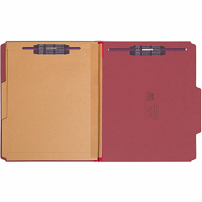 Smead Classification Folders with SafeSHIELD Fasteners (SMD14082)