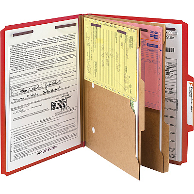 Smead Classification Folders with SafeSHIELD Fasteners (SMD14082)