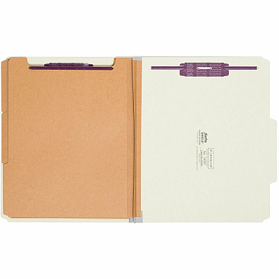 Smead SafeSHIELD 3-Divider Classification Folders (SMD14091)
