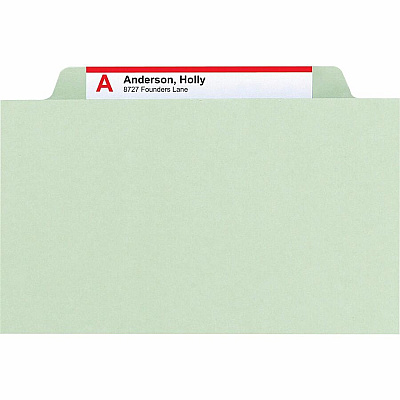 Smead SafeSHIELD 3-Divider Classification Folders (SMD14091)
