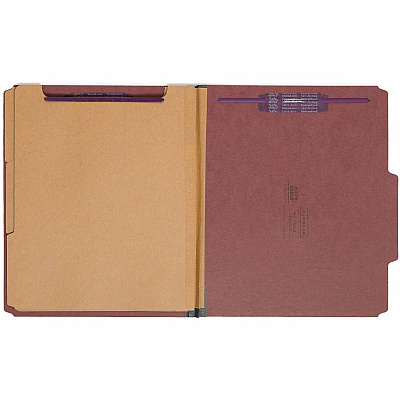 Smead SafeSHIELD 2/5 Tab Cut Letter Recycled Classification Folder (SMD14092)