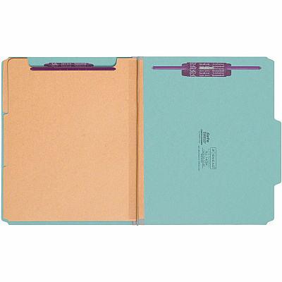 Smead SafeSHIELD Fasteners 3-Div Classification Folders (SMD14094)