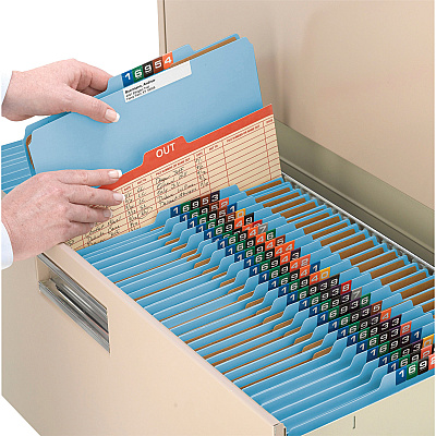 Smead SafeSHIELD Fasteners 3-Div Classification Folders (SMD14094)