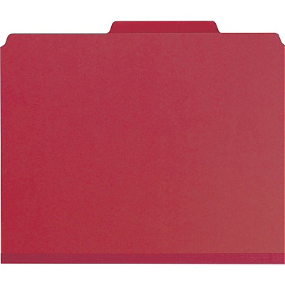 Smead SafeSHIELD Fasteners 3-Div Classification Folders (SMD14095)