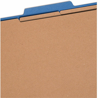 Smead SafeSHIELD 2/5 Tab Cut Letter Recycled Classification Folder (SMD14096)