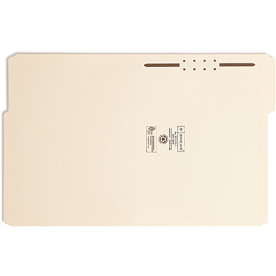 Smead 1/3 Tab Cut Letter Recycled Fastener Folder (SMD14534)
