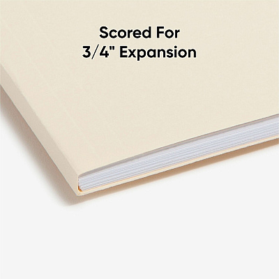 Smead 1/3 Tab Cut Letter Recycled Fastener Folder (SMD14537)