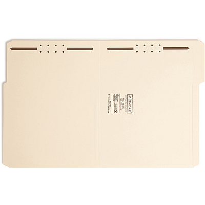 Smead 1/3 Tab Cut Letter Recycled Fastener Folder (SMD14537)