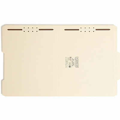 Smead 2/5 Tab Cut Letter Recycled Fastener Folder (SMD14580)