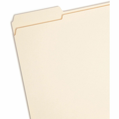 Smead 1/3 Tab Cut Letter Recycled Fastener Folder (SMD14595)