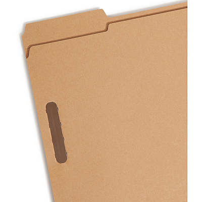 Smead 1/3 Tab Cut Letter Recycled Fastener Folder (SMD14837)